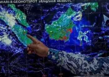 13 Titik Api dan Banjir Terjadi di Kaltim