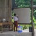 Di Perbatasan, Puluhan Siswa SDN 014 Bontang Selatan Jalani Sekolah Daring