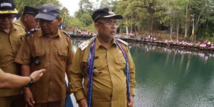 Bupati Kutim Kunjungi PAUD Hingga Objek Wisata di Kecamatan Sandaran