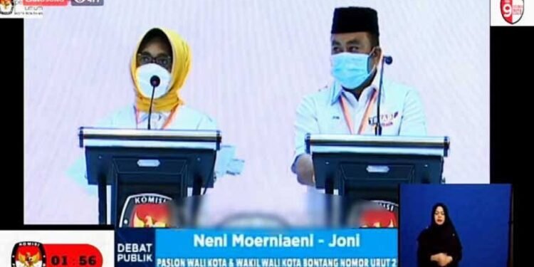Survei INDO Barometer: Neni-Joni Unggul 53 Persen, Sebutkan Warga Bontang Puas Kinerja Neni Moerneini
