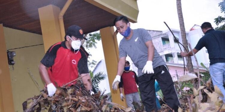 Sambut Pilkada, BPU Bontang Selatan Jadi Sasaran Gotong Royong