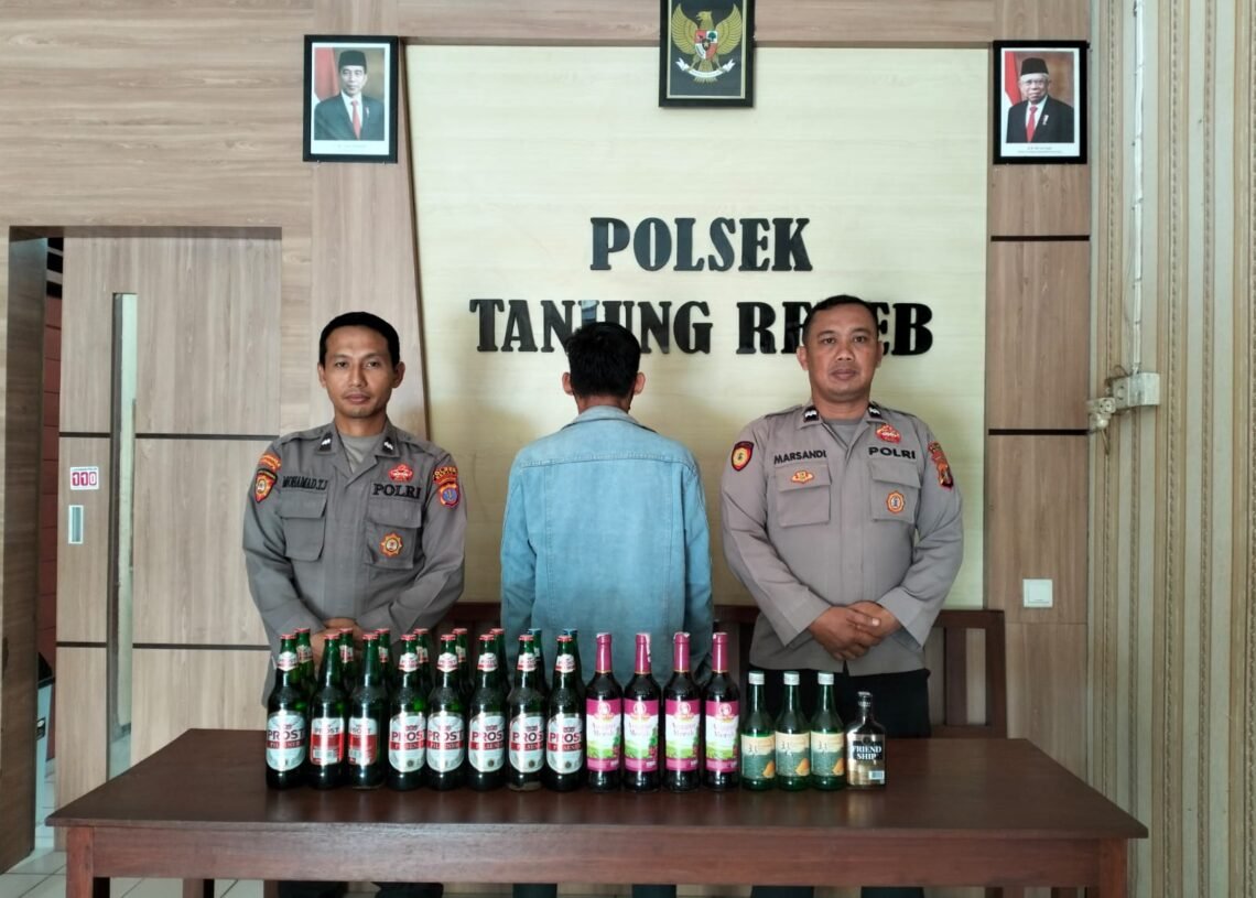 Tak Kantongi Izin, Polres Berau Ringkus Pemuda Penjual Miras