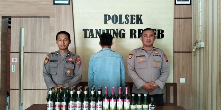 Tak Kantongi Izin, Polres Berau Ringkus Pemuda Penjual Miras