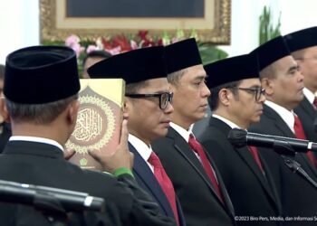 Presiden Jokowi Lantik Budi Arie Setiadi sebagai Menkominfo dan Sejumlah Wamen