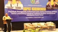 Diskominfo Staper Kutim Gelar Rakor PPID dan Monitoring SPAN LAPOR 2023