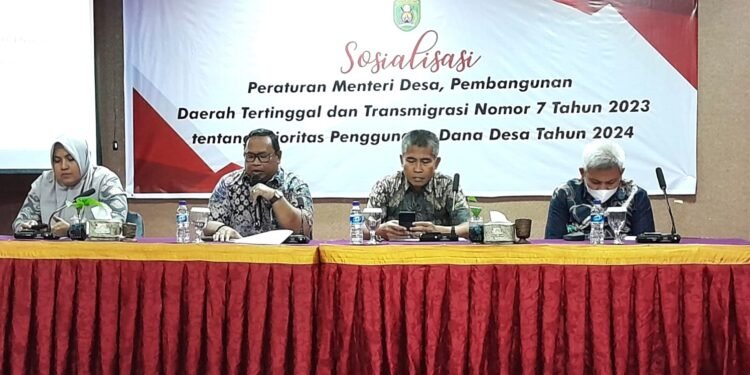 Kades Se-Kutim Diingatkan Gunakan Dana Desa 2024 Sesuai UU dan Miliki Dampak Ekonomi