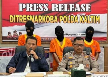 Polda Kaltim Ungkap Peredaran Narkoba Sebanyak 10 Kg, Tiga Pelaku Asal Tarakan Berhasil Diamankan