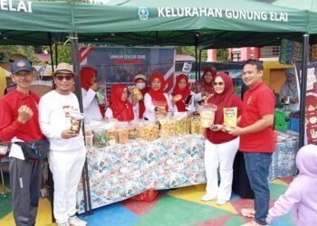 Kunjungi Pesta Rakyat Gunung Elai, Anggota DPRD Bontang Sitti Yara Dorong Nasionalisme Pemuda