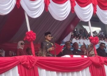 Bacakan Naskah Proklamasi, Ketua DPRD Bontang Andi Faizal Junjung Pengorbanan Tokoh Bangsa