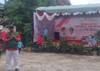 Anggota DPRD Bontang Bonnie Sukardi Beri Apresiasi Antusias Warga Gunung Telihan Sambut HUT RI