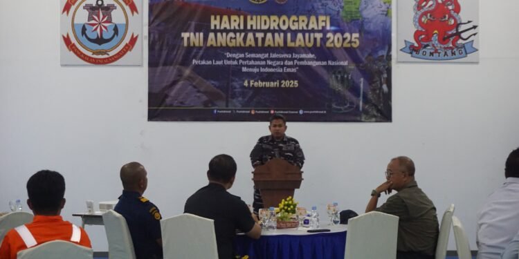 Jaga Pertahanan di Perairan Bontang, TNI AL Sosialisasikan Sistem Pelaporan Informasi Hidrografi