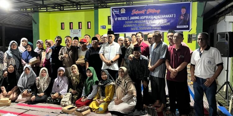 Gelar Reses, Sumardi Prioritaskan Penerangan Jalan di RT 45 Lok Tuan