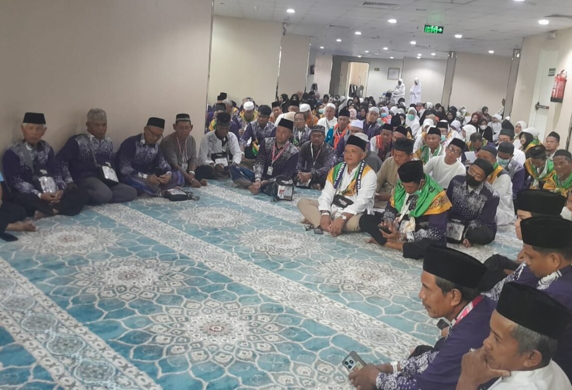152 Jemaah Haji Bontang Selesai Laksanakan Tawaf Qudum, Fokus Persiapan Menuju Puncak Haji