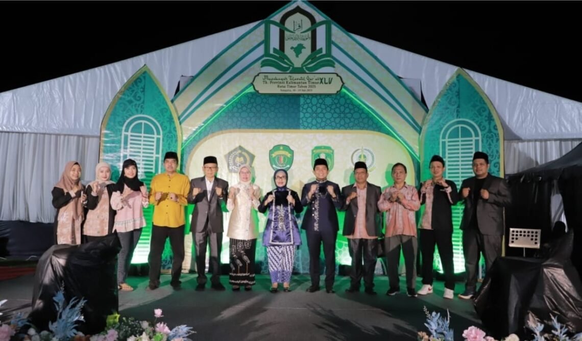 57 Kafilah Bontang Ikuti Pembukaan MTQ Kaltim ke-45 di Kutai Timur