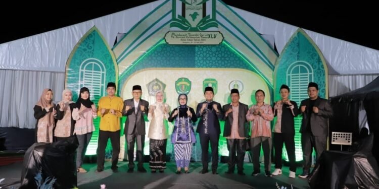 57 Kafilah Bontang Ikuti Pembukaan MTQ Kaltim ke-45 di Kutai Timur