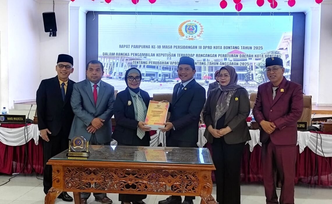 APBD Perubahan Kota Bontang Tahun 2025 Disahkan, Tembus Rp3,1 Triliun