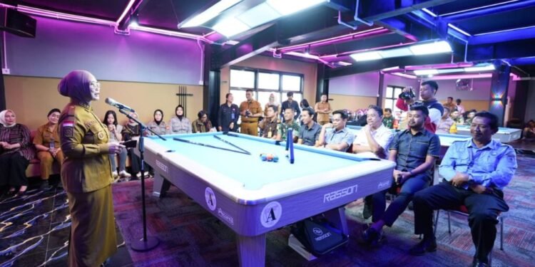 Wali Kota Bontang Resmikan MR HR Pool, Gym & Lounge, Dorong Gaya Hidup Sehat dan Prestasi Billiard