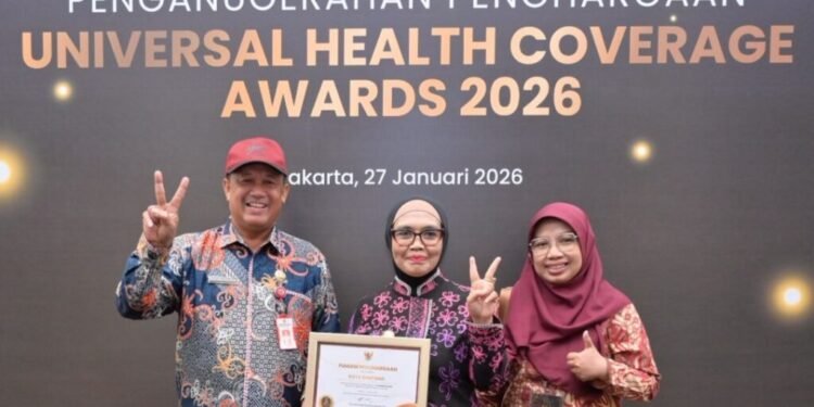 Bontang Raih Penghargaan UHC Utama, Bukti Komitmen Jamin Kesehatan Warga