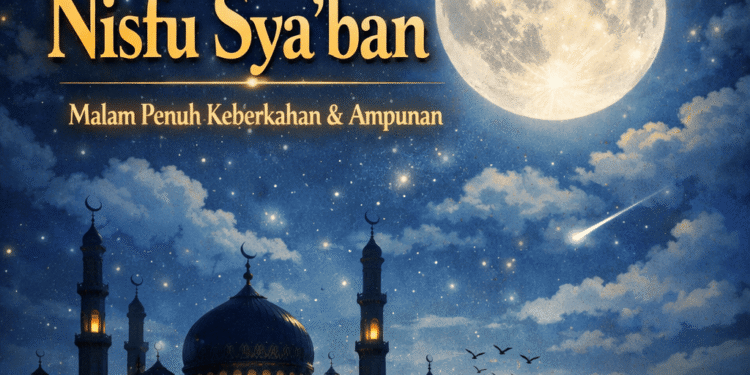 Jatuh Pada Senin 2 Februari 2026, Berikut Keutamaan dan Amalam Malam Nisfu Sya’ban