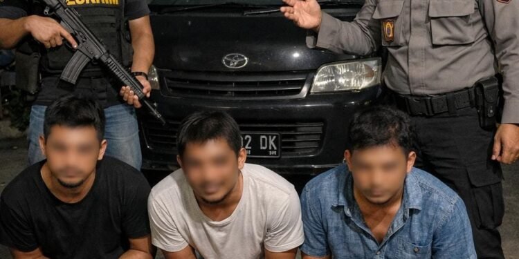 Polsek Marangkayu Gagalkan Dugaan Transaksi Sabu Saat Ramadhan, Tiga Pria Diamankan