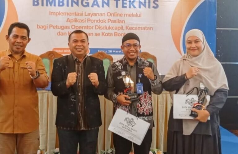 Dorong Digitalisasi Layanan, Wawali Bontang Buka Bimtek Aplikasi Pondok Pasilan