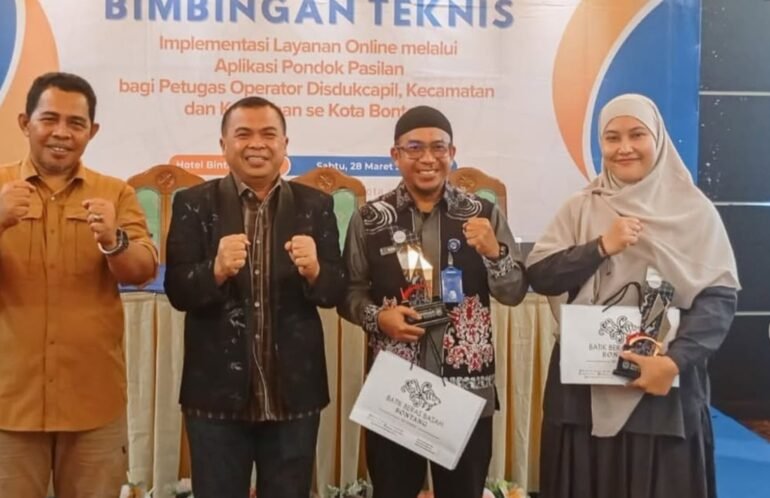 Dorong Digitalisasi Layanan, Wawali Bontang Buka Bimtek Aplikasi Pondok Pasilan