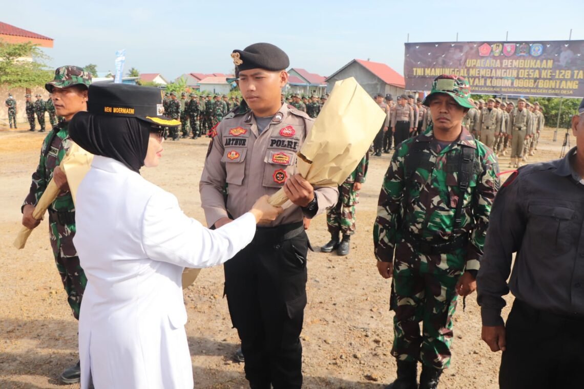 TMMD ke-128 di Bontang Dimulai, Fokus Bangun Infrastruktur dan Kemanunggalan TNI-Rakyat
