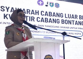 Wali Kota Bontang Minta Kegiatan Pramuka di Sekolah Kembali Digalakkan