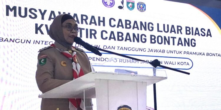Wali Kota Bontang Minta Kegiatan Pramuka di Sekolah Kembali Digalakkan